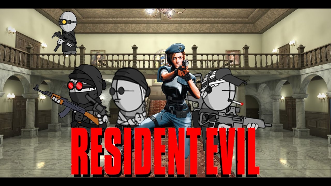 Left 4 Dead 2: Resident evil 1 Campaign (Madness Combat x Resident evil)