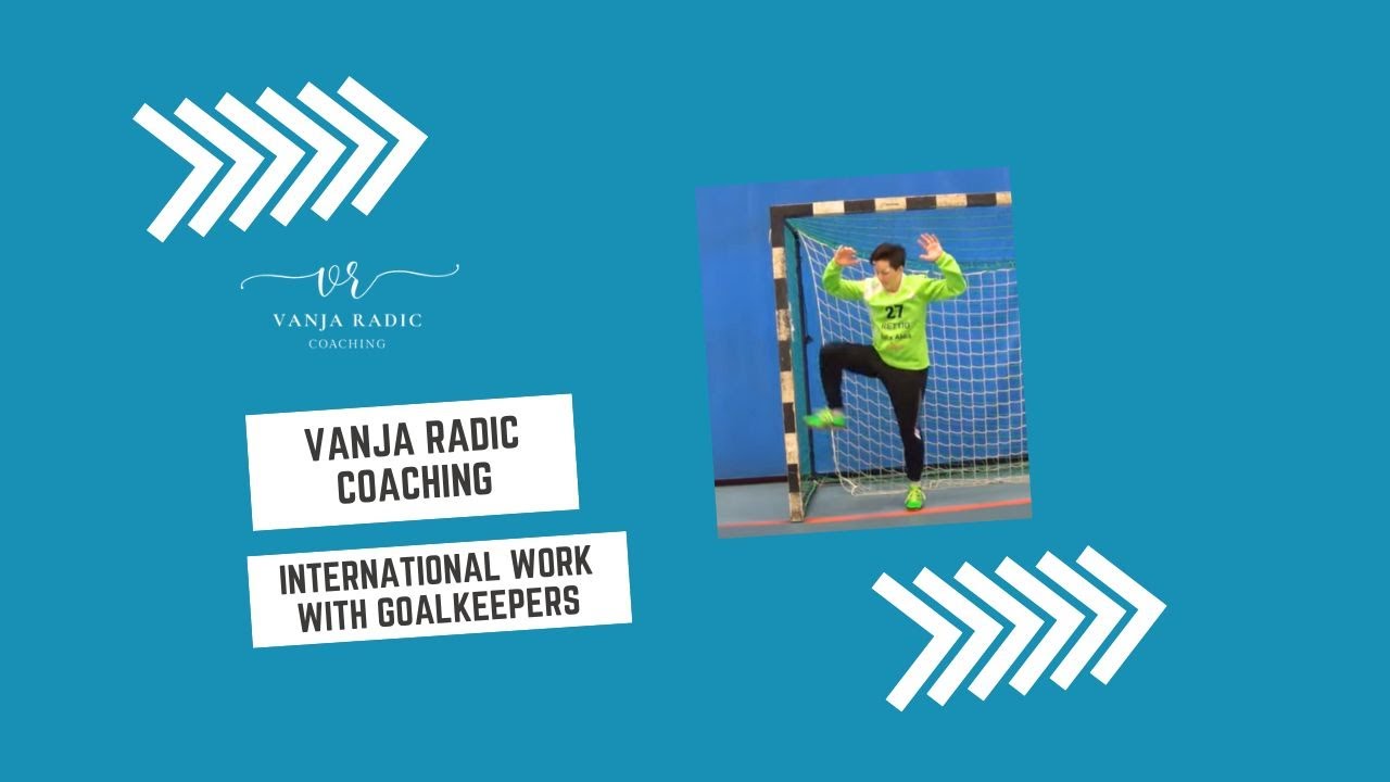 Handball Goalkeeper Coaching Leg tapping YouTube