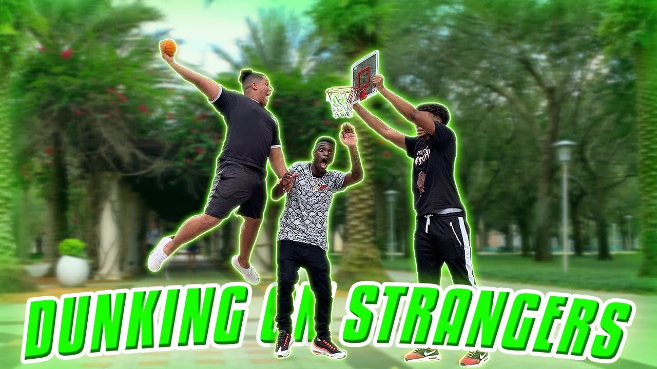 derrick rose dunks on dragic DUNKING ON STRANGERS IN PUBLIC !!!