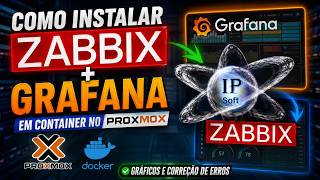 Instalar Zabbix + Grafana em Container no Proxmox (Gráfico + Correção de Erros)