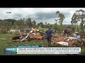 Tornado causa destruição e medo em várias regiões do Paraná