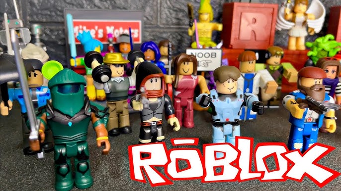 Mundo Virtual Bulk Roblox Ultimate Collector's Edition Personagens podem  montar bonecas de blocos de construção com acessórios presentes de brinquedo