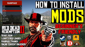 How to Install Mods in Red Dead Redemption 2 - Easy Guide in 2025