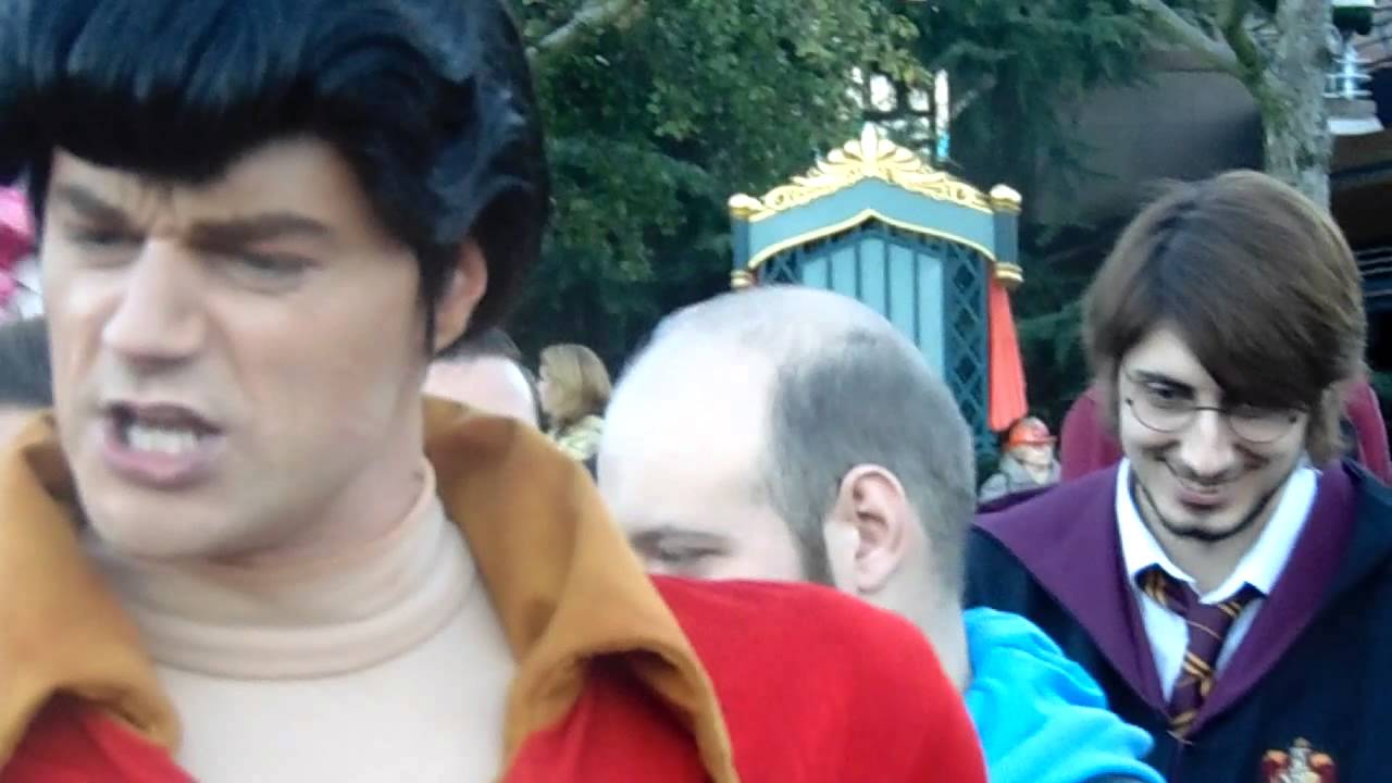 Disneyland Paris Halloween 2015 set de Gaston 31/10/15