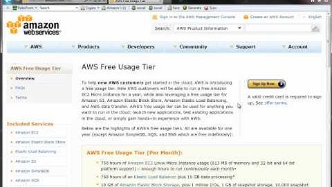 AWS Creation Tutorial Part 1 of 3 for www.ClipsOnTheRun.com