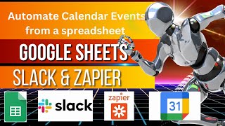 Auto-Schedule Events from Spreadsheets & Share on Slack Instantly! NO ChatGPT Needed.