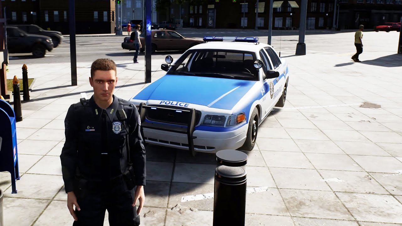 СИМУЛЯТОР ПОЛИЦИИ ПАТРУЛЬНЫЕ ОФИЦЕРЫ Часть 4 — Полицейская машина