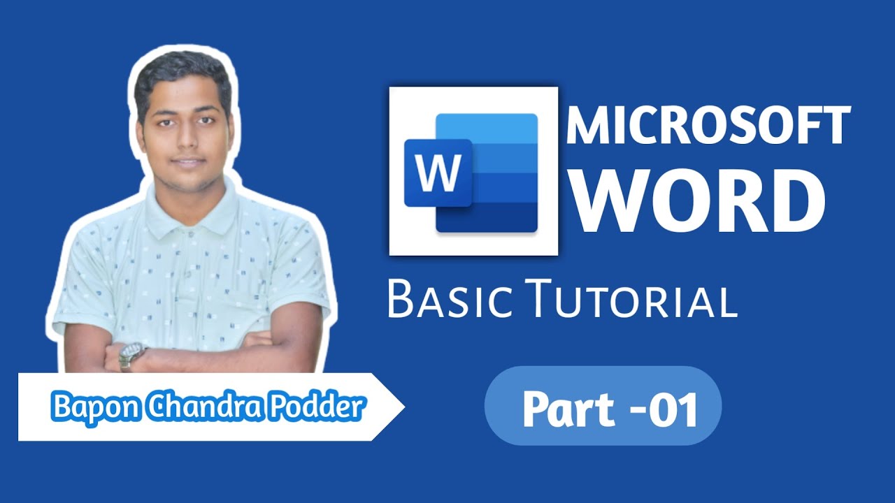 Microsoft Word Basic Tutorial (Part-1) - YouTube