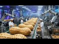 How They Make the Perfect Crunch | Inside a Crunchy Peanut Butter Factory (Full Process)