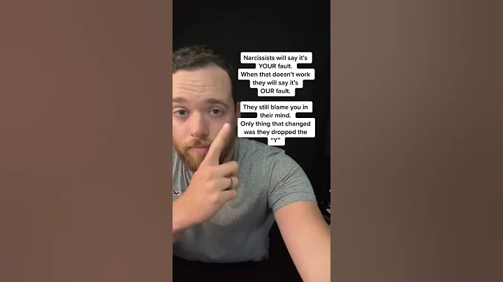 Narcissists will always blame you #narcissist #npd #npdabuse #abuse #toxic #cheater #divorce