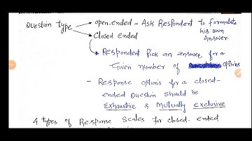 preparation of questionnaire