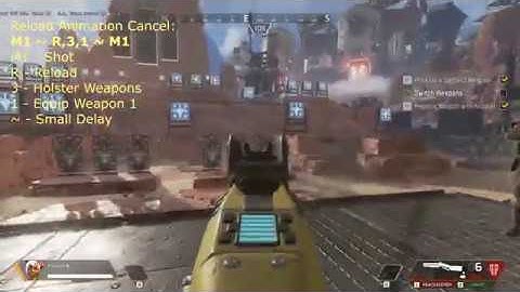[Apex Legends] Peacekeeper Reload Animation Cancel