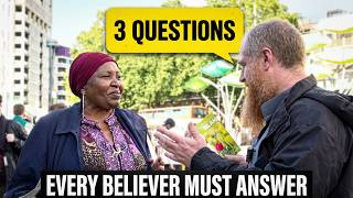THE 3 QUESTIONS EVERY BELIEVER MUST ANSWER! YUSUF VS LADY | STRATFORD