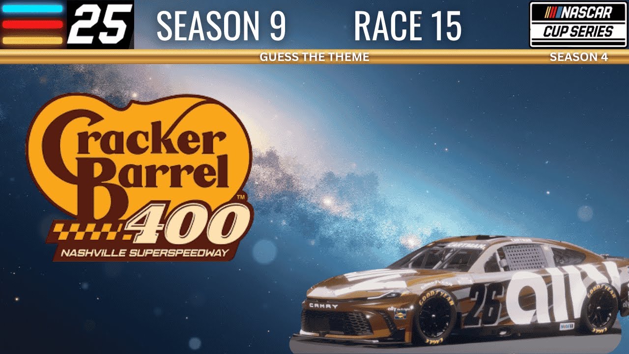 NASCAR 25 | Career | Cup Series | Season 4 | Race 15 | Nashville
