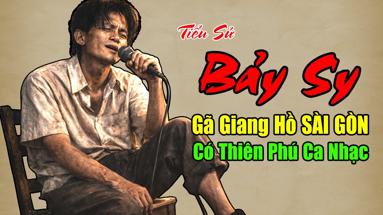 BẢY SY : Gã Giang Hồ Có Khả Năng Trời Phú | Tiểu Sử Giang Hồ