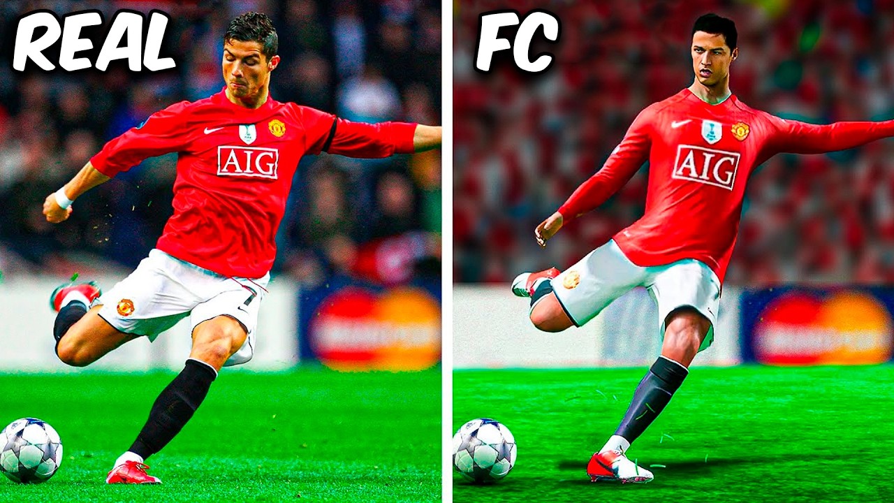 Recreando 1 Gol Icónico de Ronaldo en Cada Club (2003-2025)