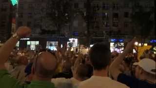 English fans in Kiev .Фан зона Киев . Англичане в Киеве