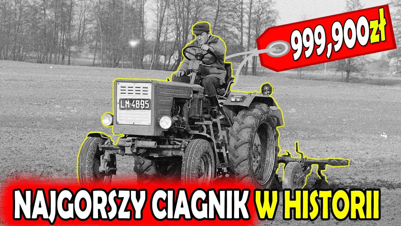 NAJGORSZY CIĄGNIK w HISTORI PRL - WŁADIMIREC | (Wady i zalety, cena, ursus c-330, sekrety...)
