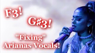 "FIXING" ARIANA GRANDES SHARP F3 IN BREATHIN!