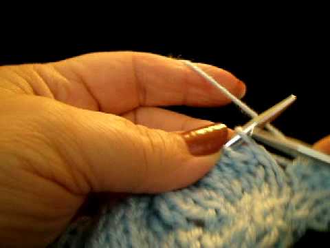 "Let's Knit the Continental Method" DVD  Dec a St on Knit Side