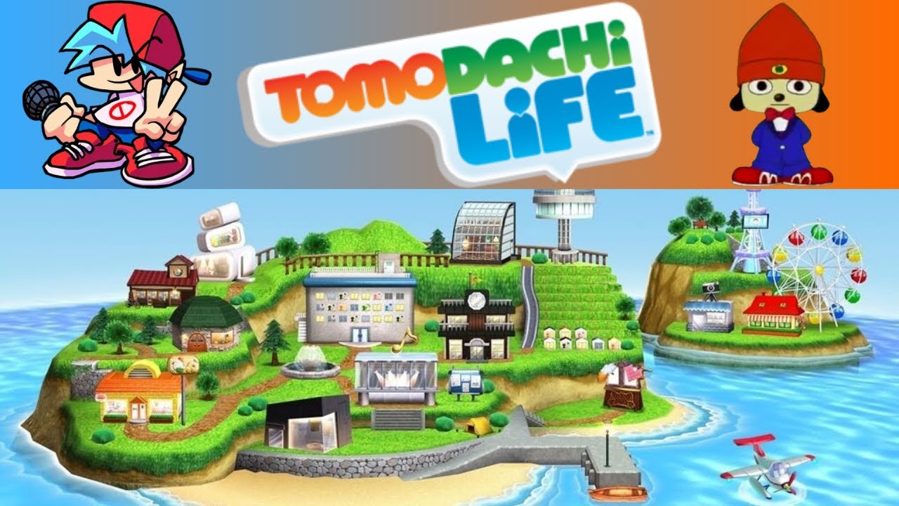 PaRappa + BoyFriend Sing Tomodachi Life Island Theme - YouTube