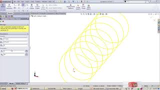 SolidWorks Tutorial for Beginners #9 | Solidworks Equation Driven Curve | Explicit | Parametric |