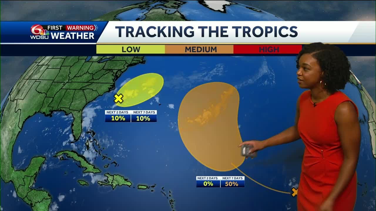 Tropical Update: NHC continues to monitor two areas of interest in the ...