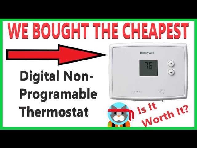 HONEYWELL Home T2 Guide | Basic Manual Digital Thermostat | So SIMPLE u0026  EASY to use! - YouTube