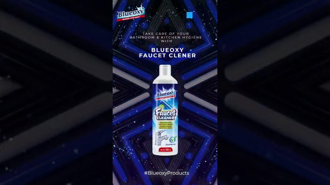 Introducing the Blueoxy Faucet Cleaner & Stain Remover! The ultimate hard  water stain remover! 