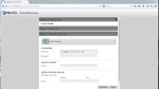 NetIQ CloudAccess: Initializing the Appliance -  Tutorial