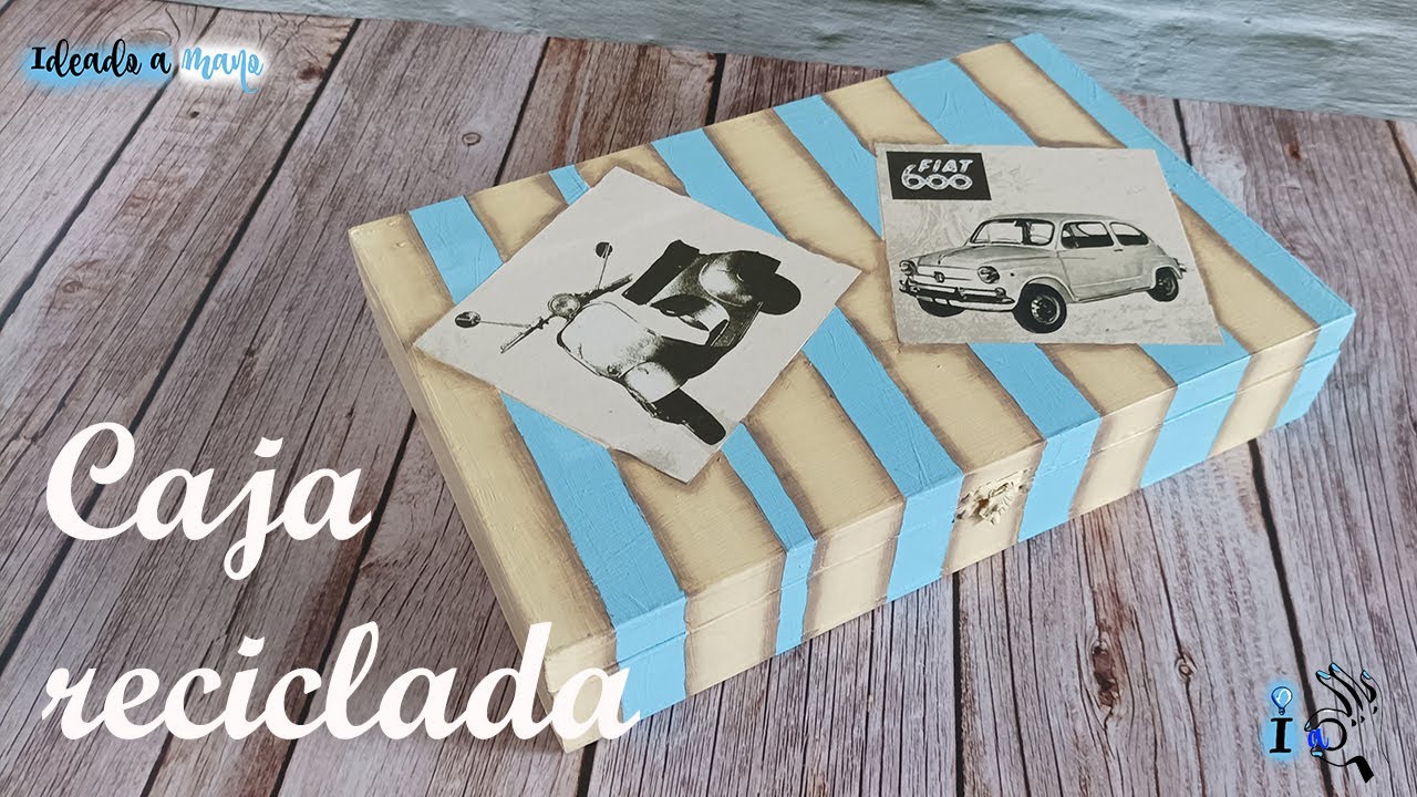 Decorar cajas de madera