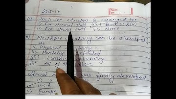 Creative and Inclusive Education VBU B.Ed semester 4