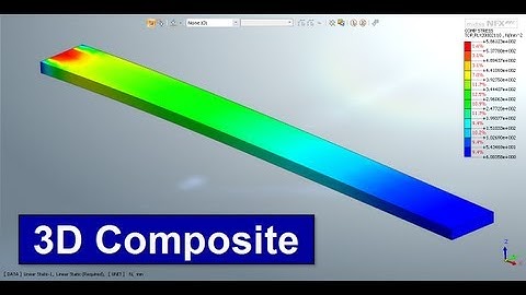 3D composite definition and analysis - midas NFX2013