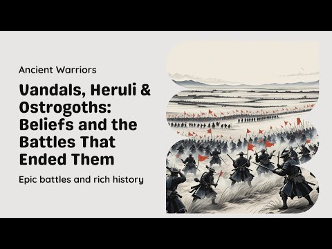 Vandals Heruli Ostrogoths Beliefs And The Battles That Ended Them