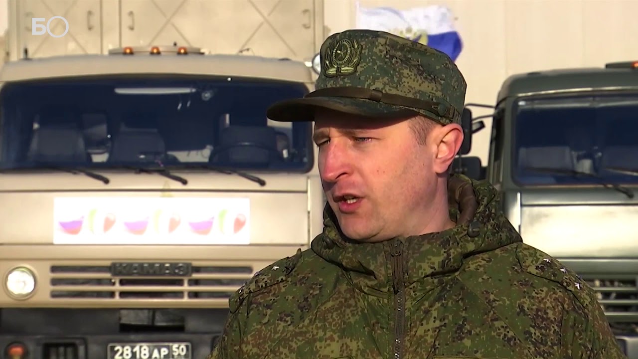 Спецтехника с российскими военными выдвинулась в Бергамо