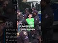 Climate activists arrested at Earth Day protest outside Trump Tower