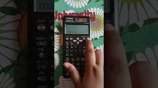 How to go back to the normal mode after conversion 🤔#casiocalculator #hscict