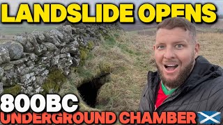 800BC Underground Chamber Opened in Scotland