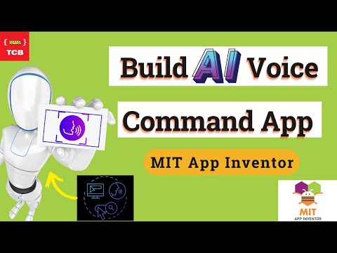 Create an AI Voice Command App in MIT App Inventor 2 | Artificial Intelligence Android App