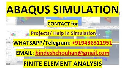 CFST beam column Joint Modelling and Analysis in ABAQUS