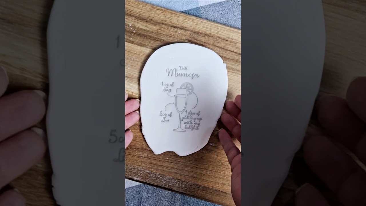 Sneak Peek! 🍾 Mum-osa Cookie Embosser – March Subscription Box Preview