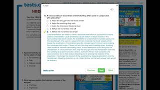 NBDHE Practice Test