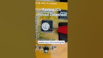 Easy Trick To Test Any IC In Seconds Without Datasheet