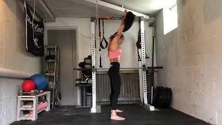 EXERCISE LIBRARY/sandbag demon press