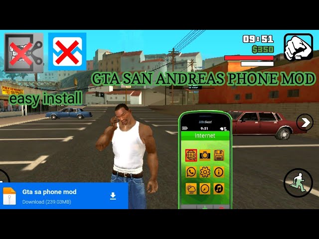 Mods for GTA San Andreas (iOS, Android): 3096 mods for GTA San Andreas  (iOS, Android)