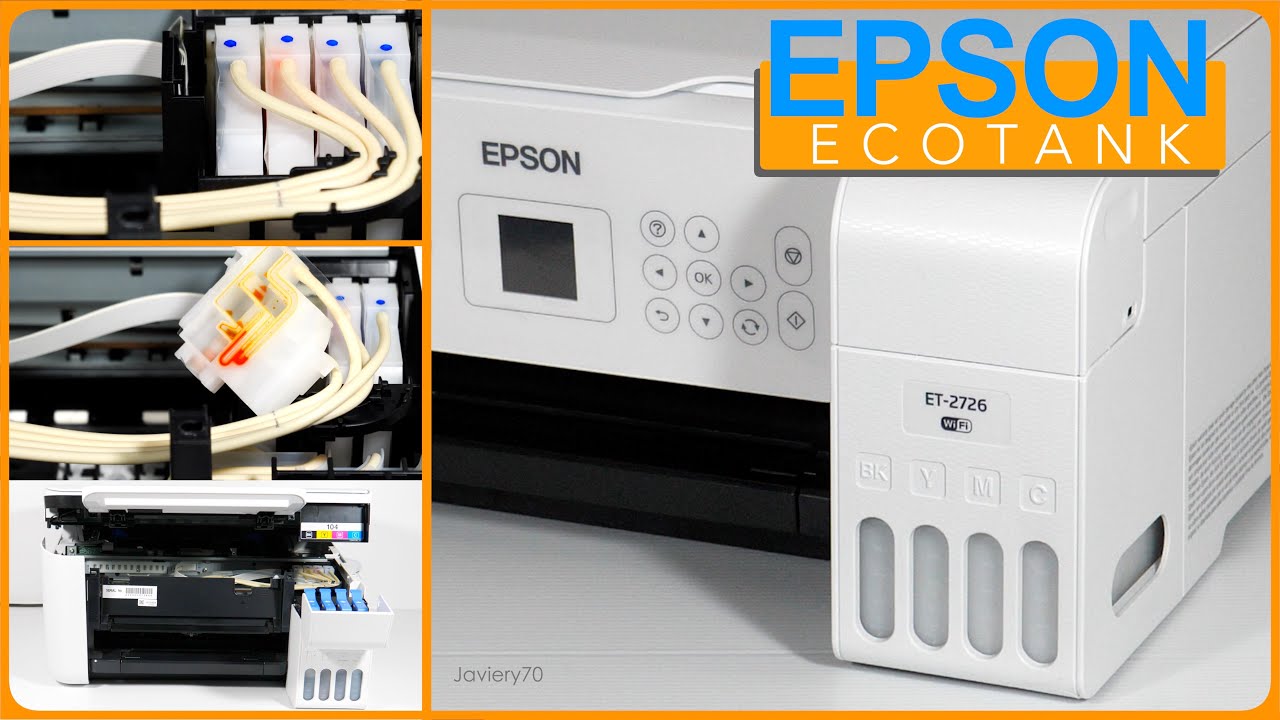 EPSON EcoTank | ET-2726 No imprime - YouTube