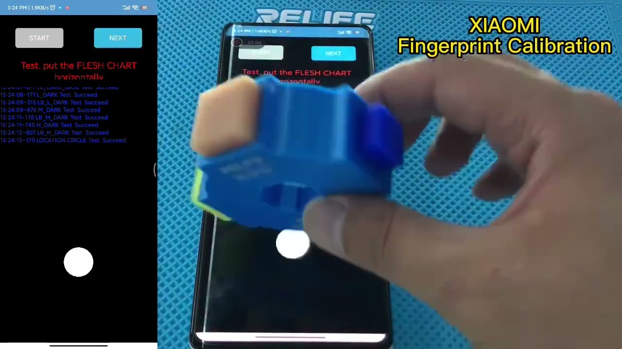 CALIBRATORE IMPRONTA DIGITALE PER HUAWEI OPPO XIAOMI VIVO RL-071 - Foto 6