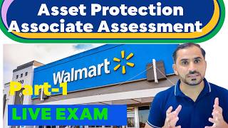 2026 Asset Protection Associate Walmart Retial Association Assement test - part 1