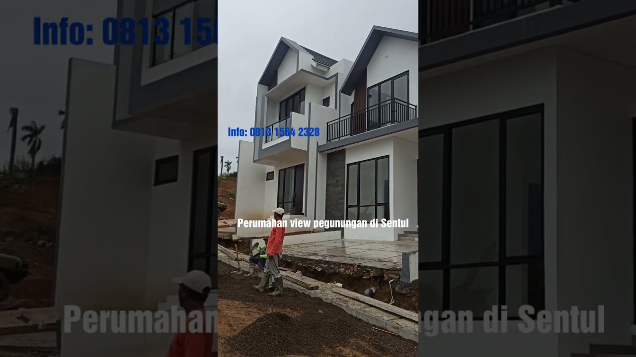 Perumahan di Sentul D'Amandita smart home dengan view pegunungan