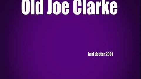 Old Joe Clarke